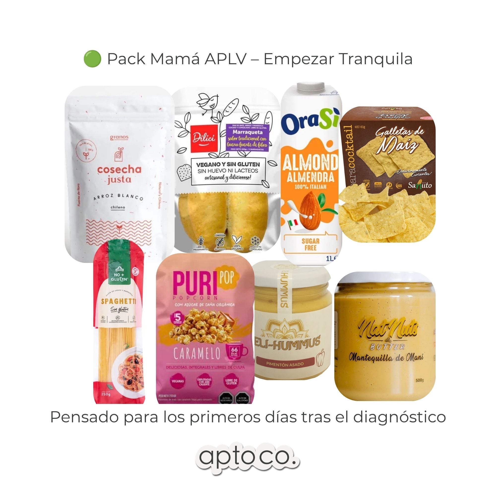 Pack básico dieta sin lácteos – Inicio