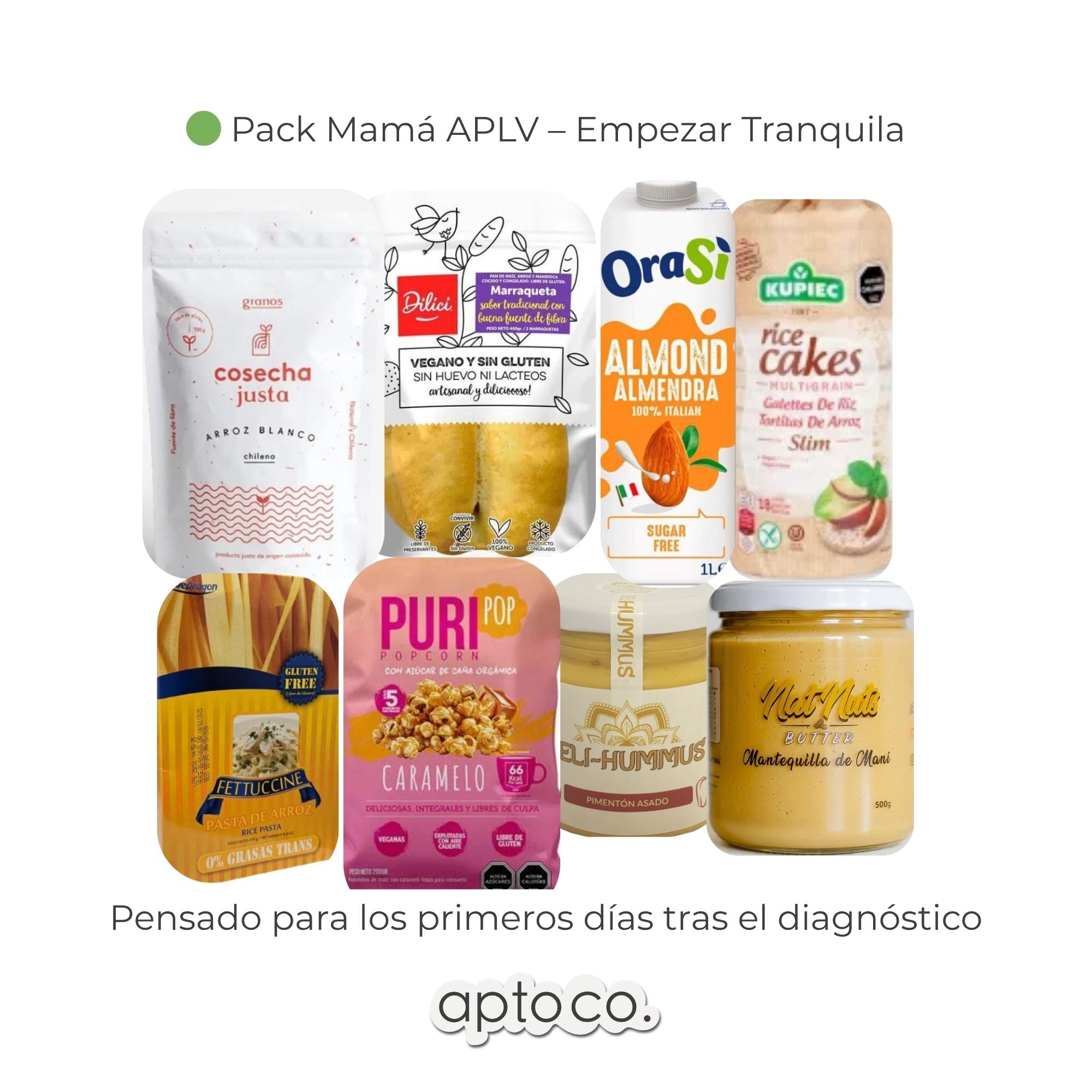 Pack básico dieta sin lácteos – Inicio