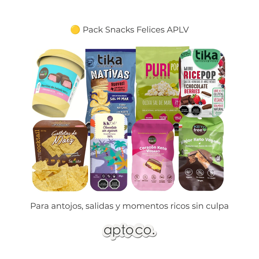 Pack Snacks Felices APLV