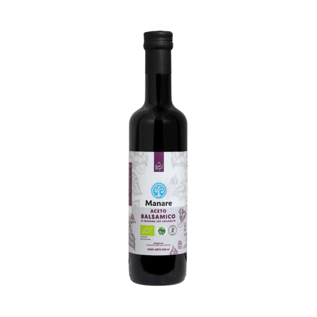 Aceto Balsámico 500ml Orgánico