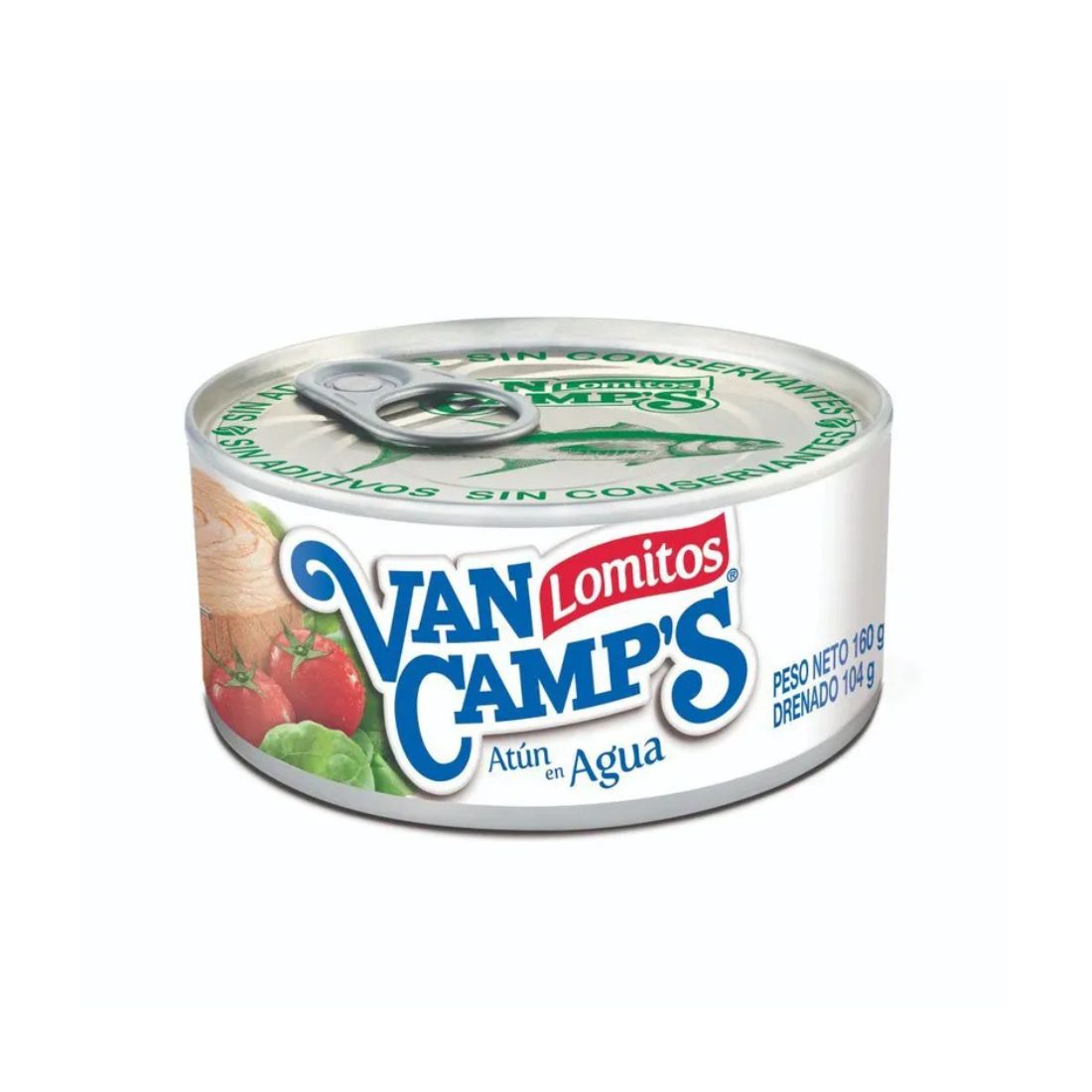 Atún Lomitos en Agua 208 g drenado, 320 g neto