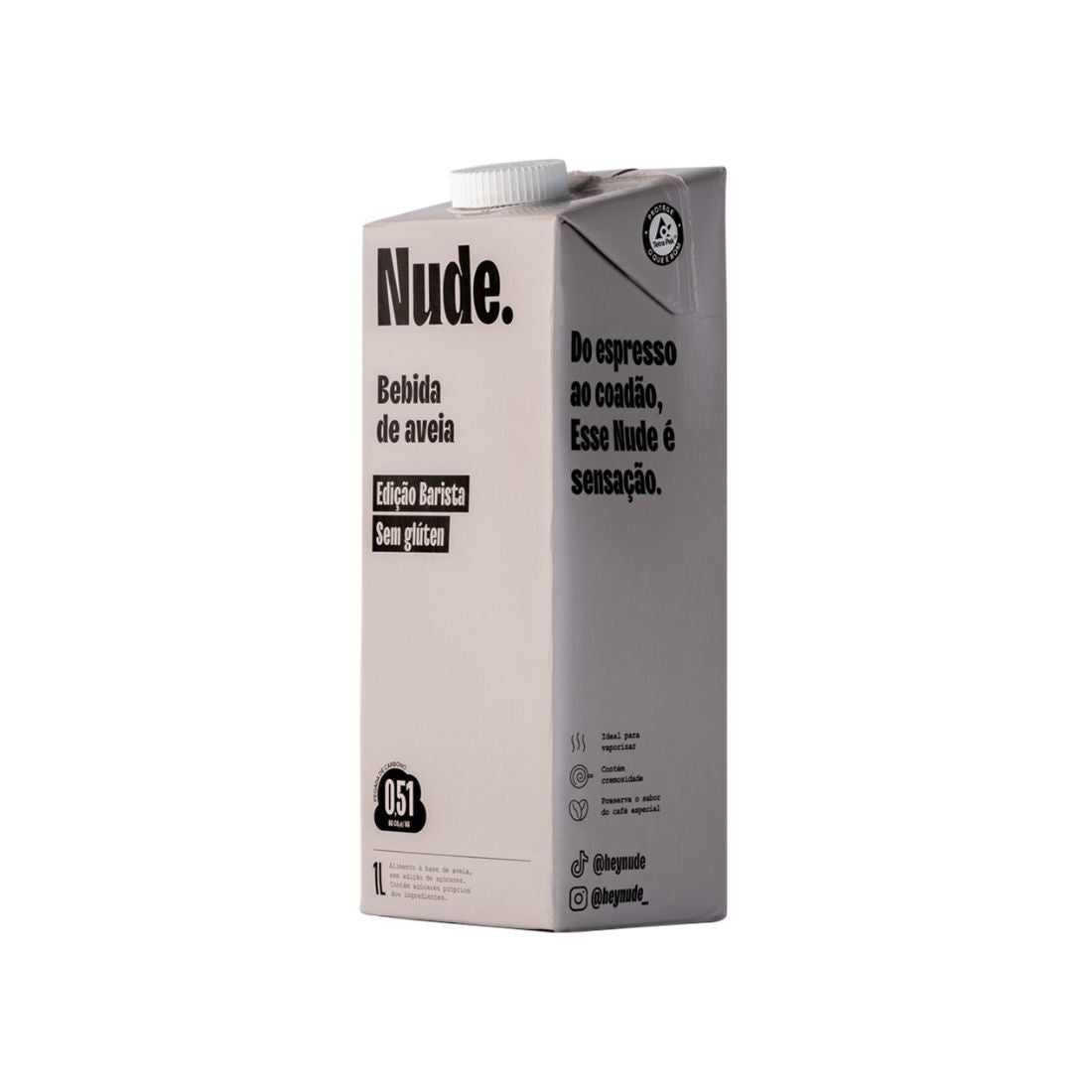 Bebida Vegetal Nude Orgánica Barista 1 L