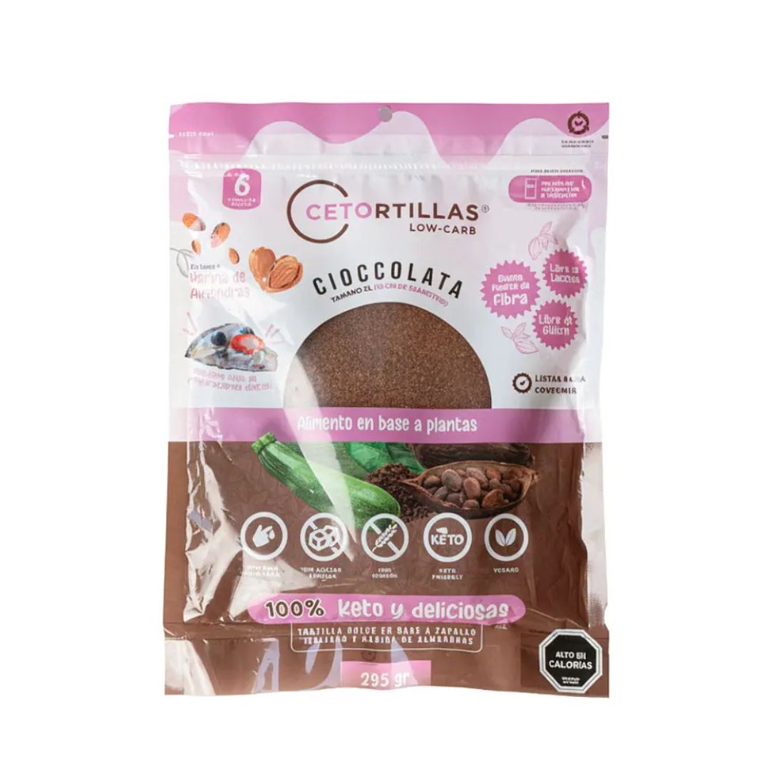 Cetortilla Cioccolata XL (8u)