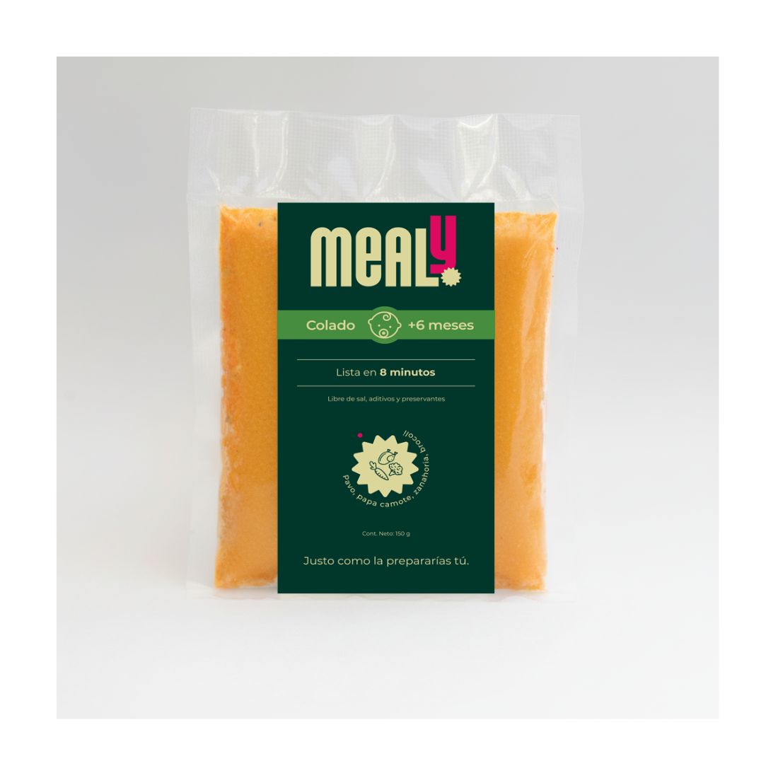 Colado de Pavo congelado para bebés | Natural, Sin sal, 150gr