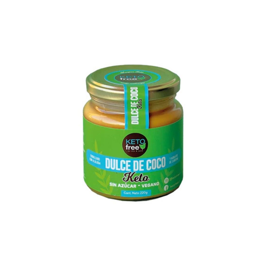 Dulce de coco Keto Vegano 220g