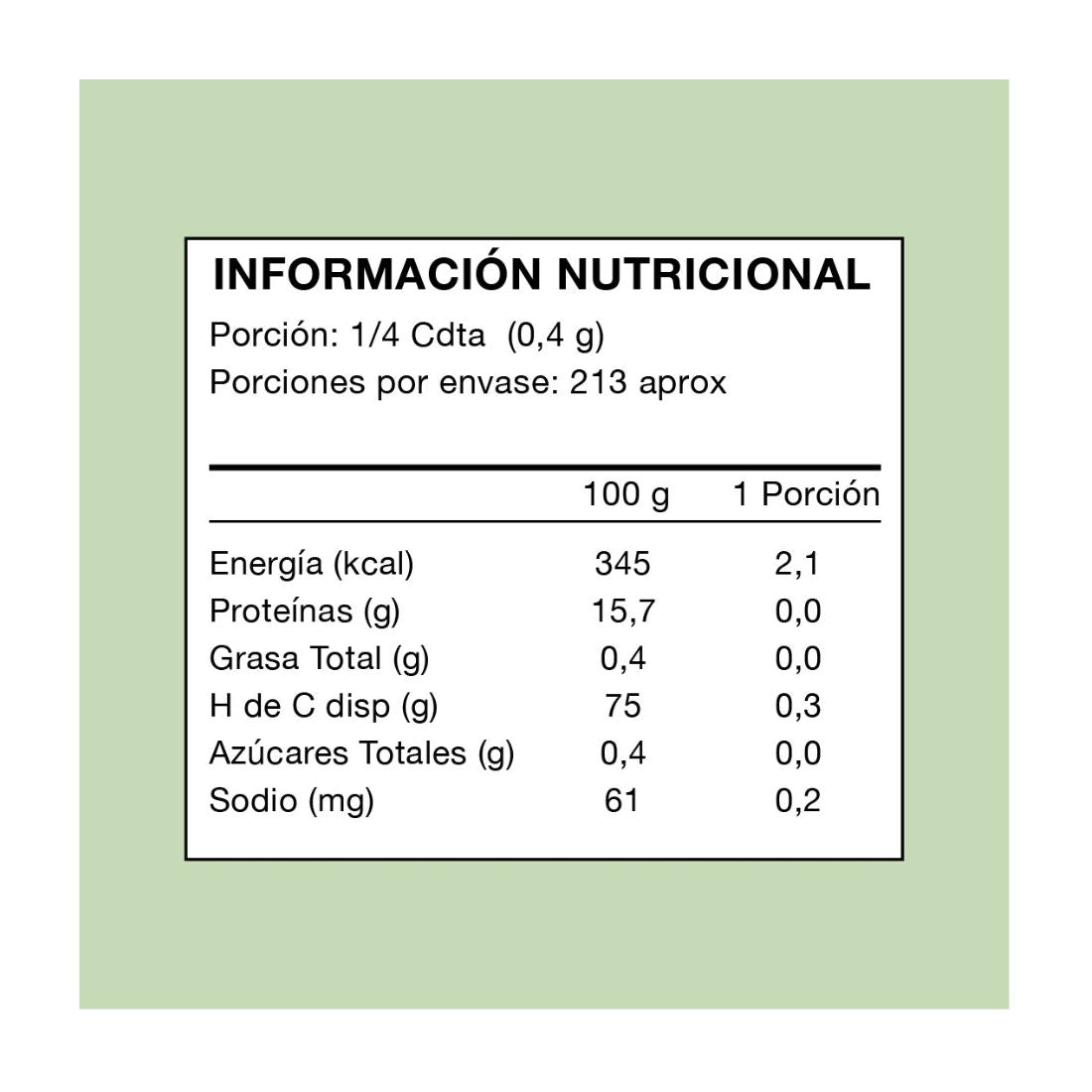 Ajo en Polvo 155g