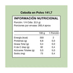 Cebolla en Polvo 141g