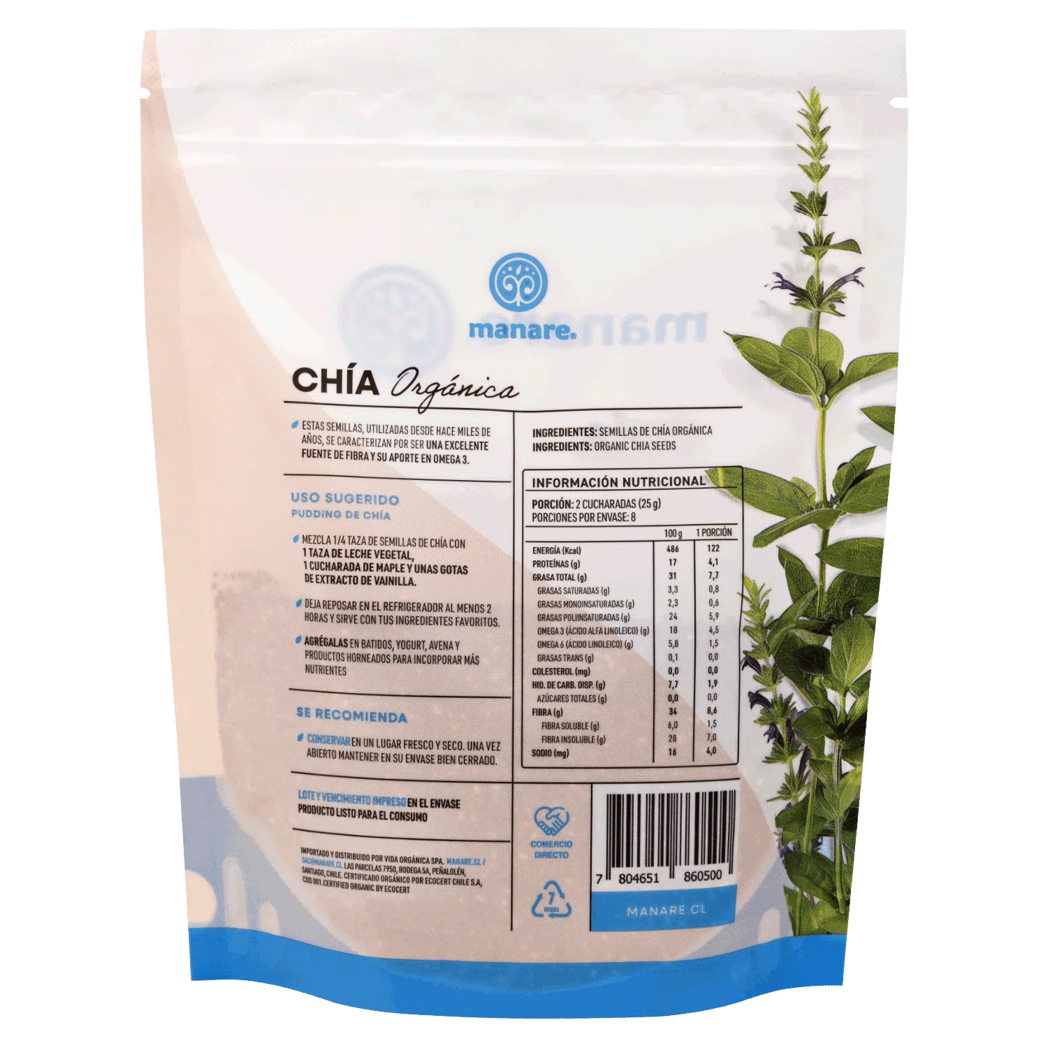 Chia Orgánica 200g
