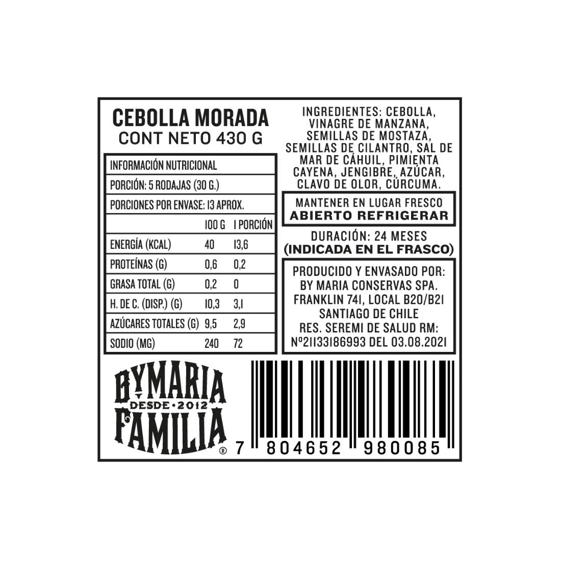Cebolla Morada 450g