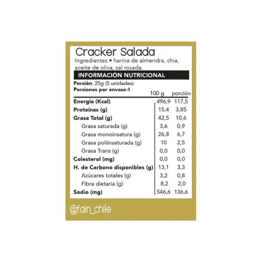Cracker Salada 150g