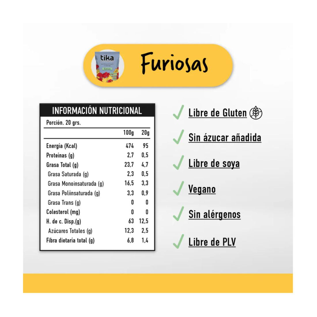 Snack Furiosas 150 g