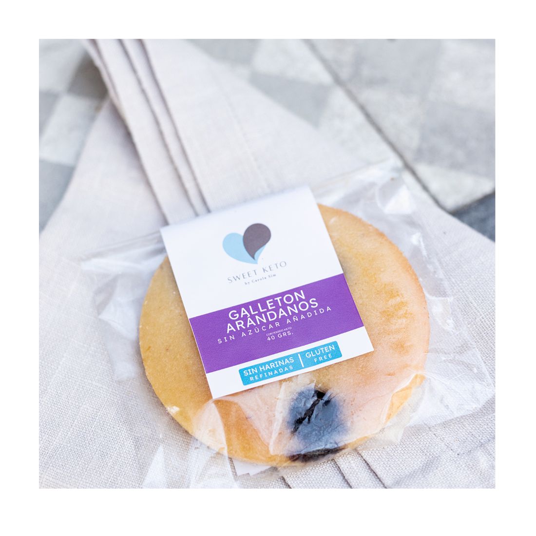 Galletón de Arándanos Keto (1u)