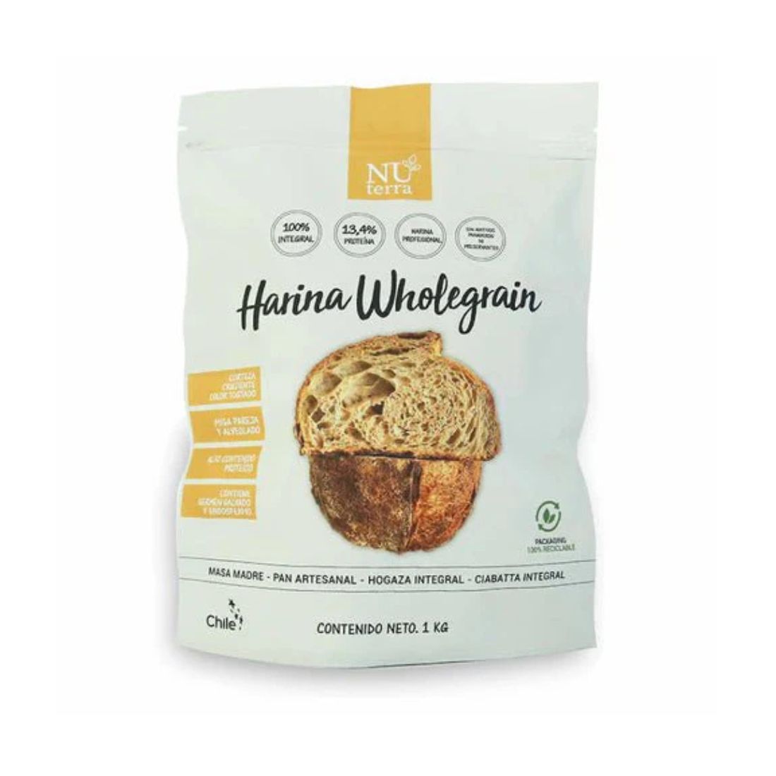 Harina Wholegrain integral 1 kg