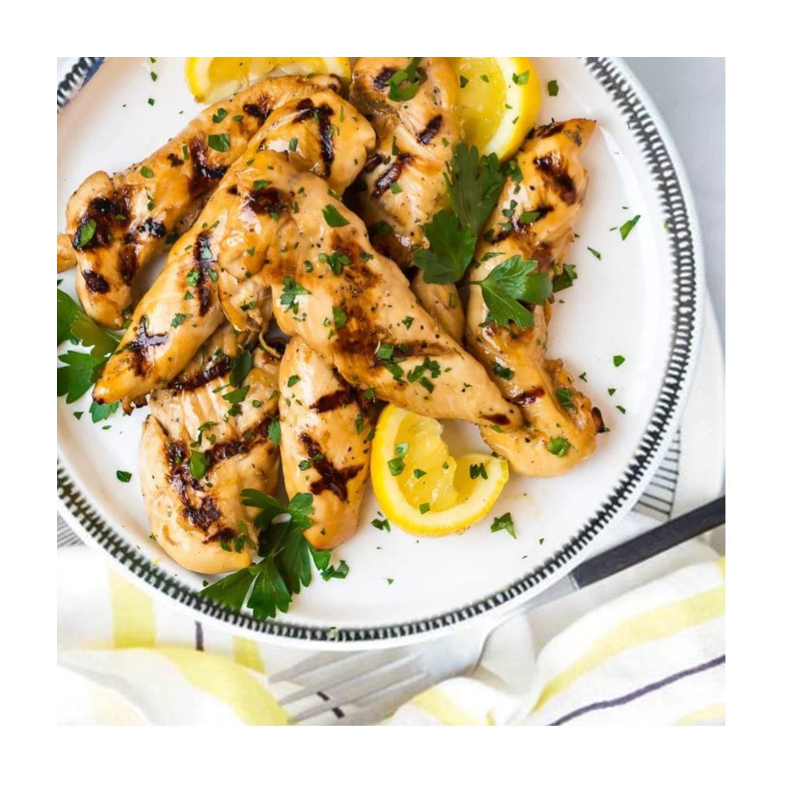 Filetes de pechuga de pollo, 800 g (aprox)