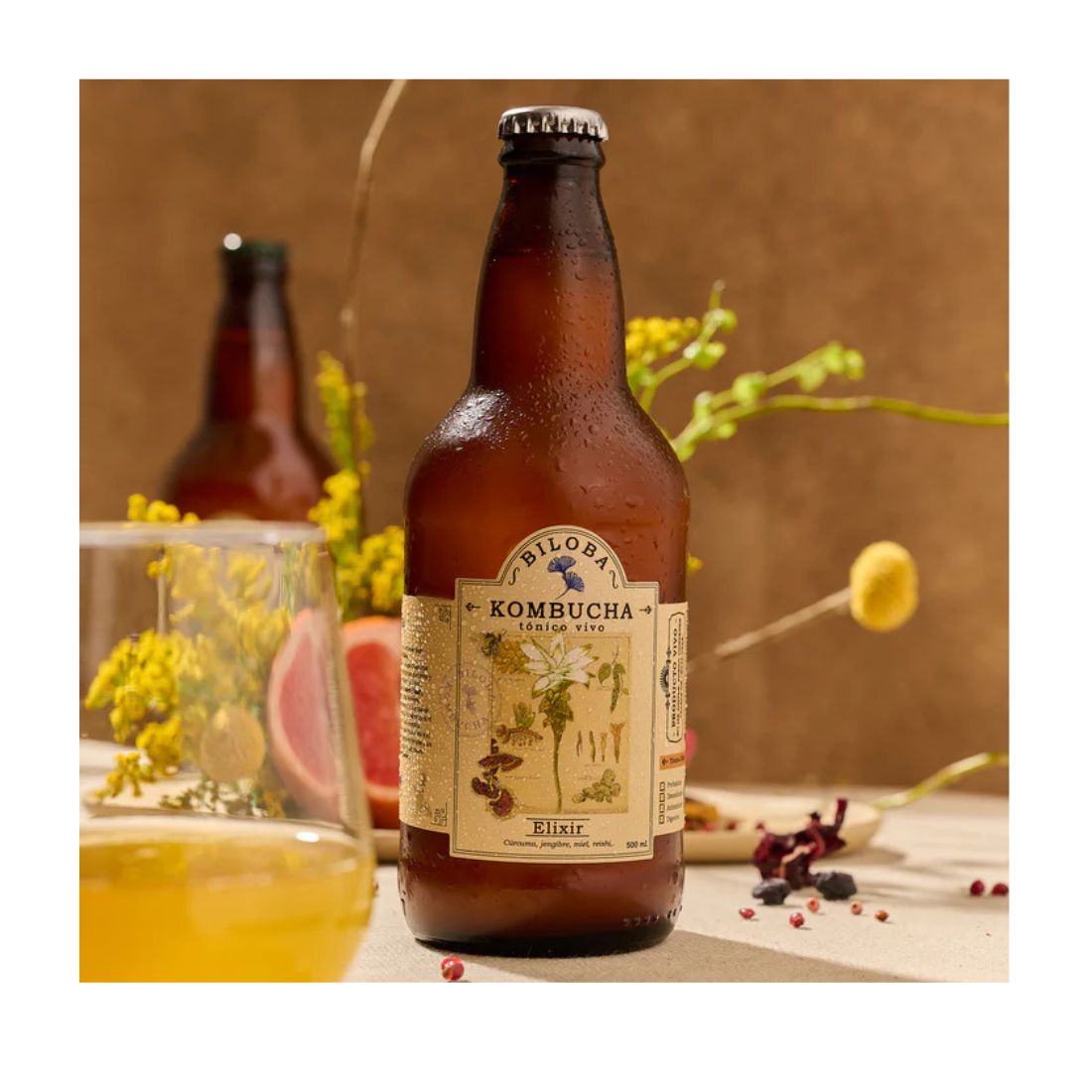 Kombucha elixir 500 ml Biloba