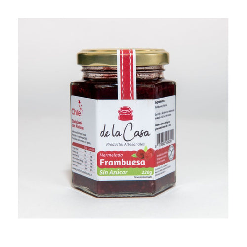 Mermelada de Frambuesa Sin azúcar 220g