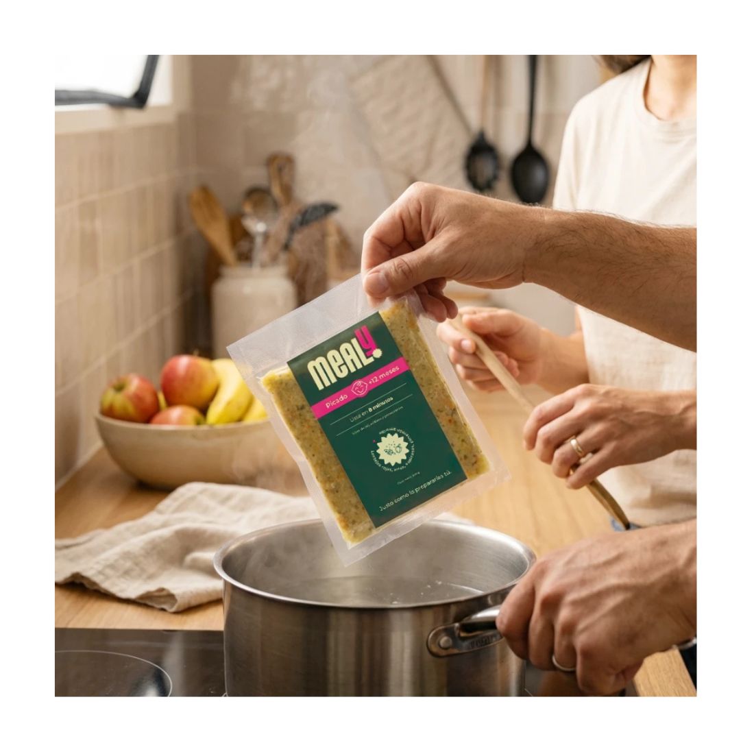 Picado de Lentejas congelado para bebés | Natural, Sin sal, 240gr