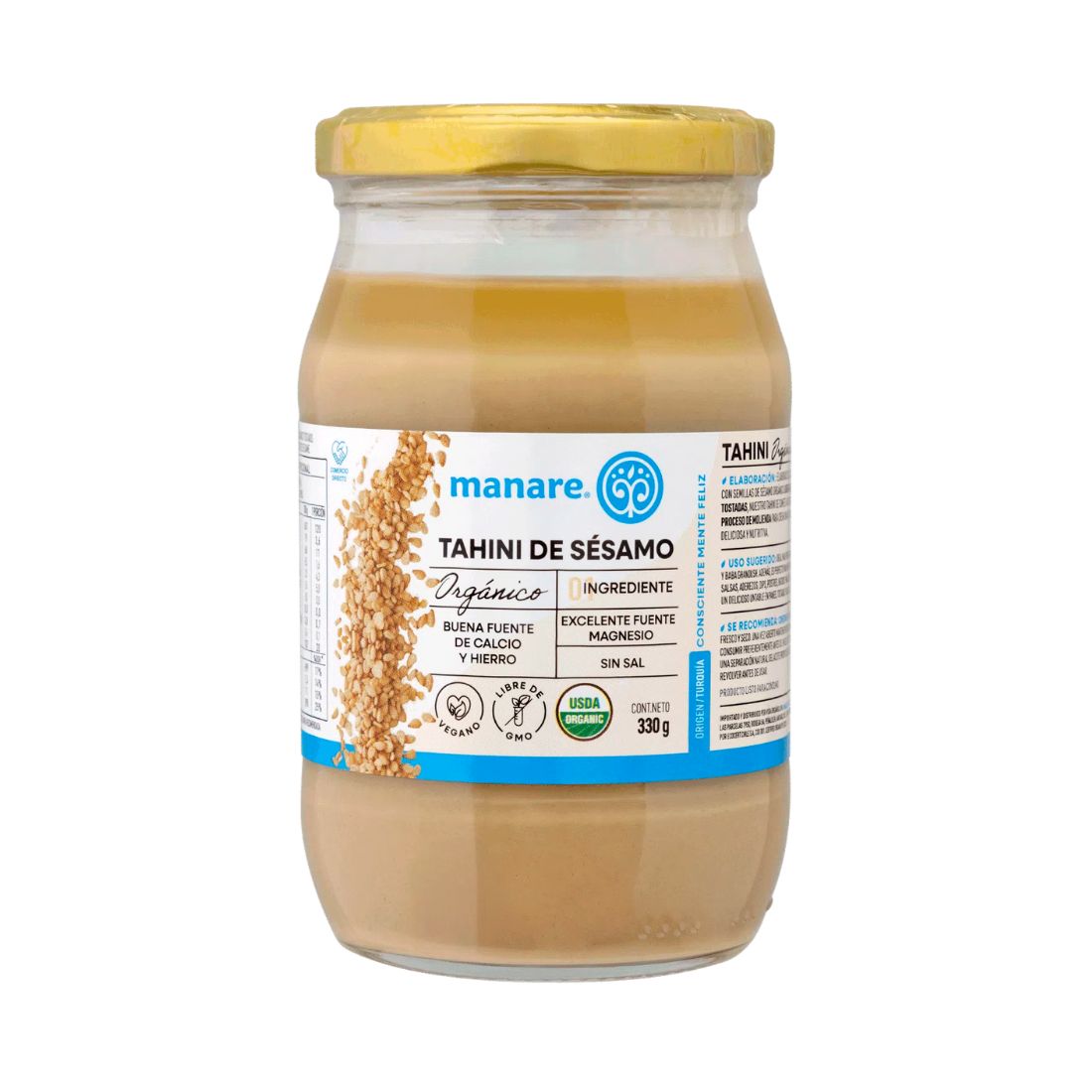 Tahini Orgánico 330g