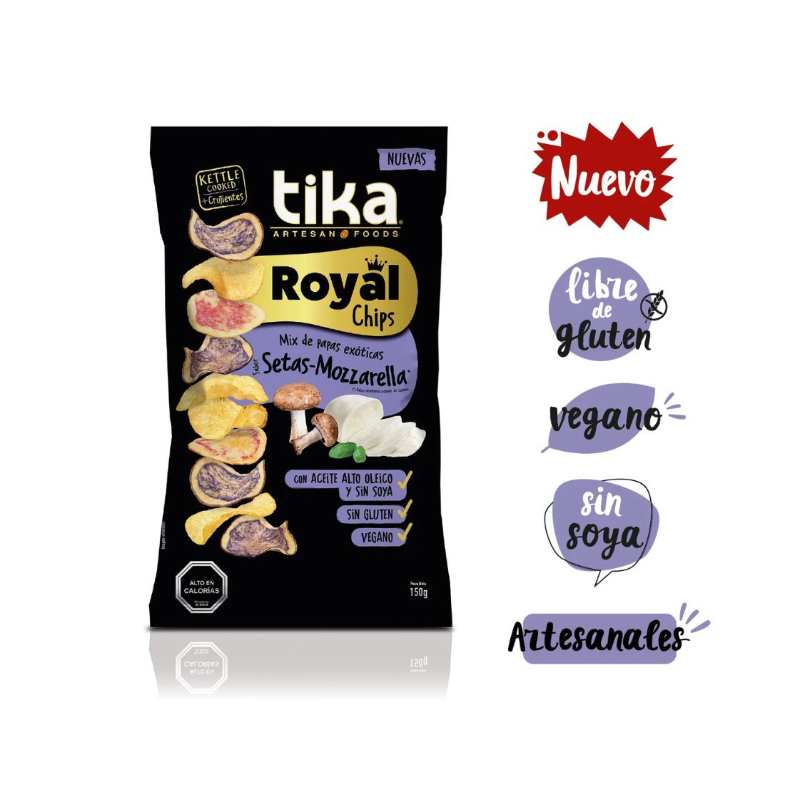 Snack Royal Setas Mozzarella 150 g