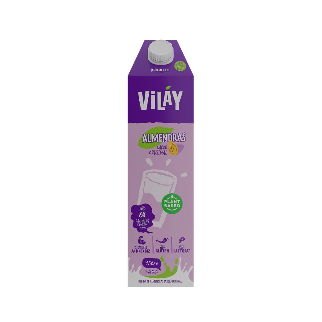 Bebida Vegetal Almendras Sabor Original 1 L