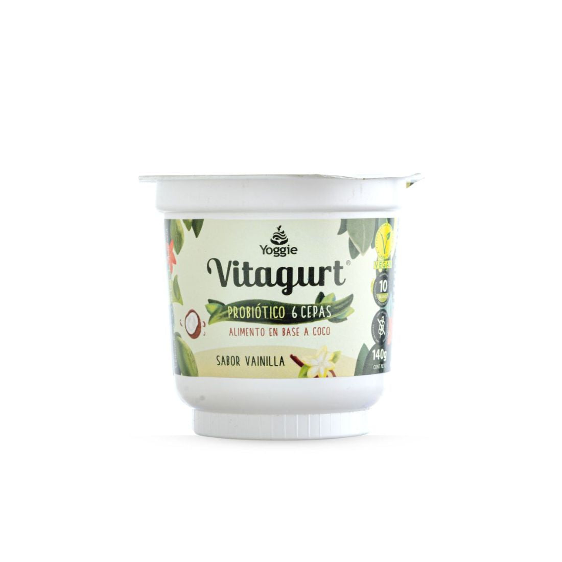 Vitagurt 140g en base a coco – Sabor Vainilla