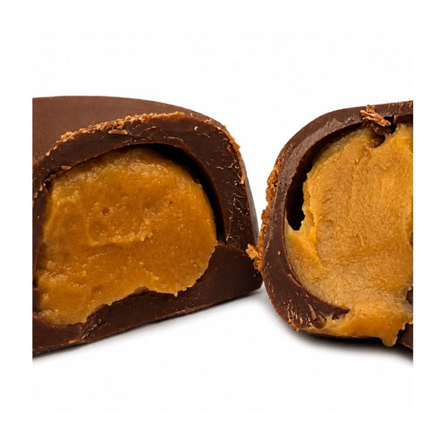 Bombones rellenos de manjar de coco sin gluten (4u)