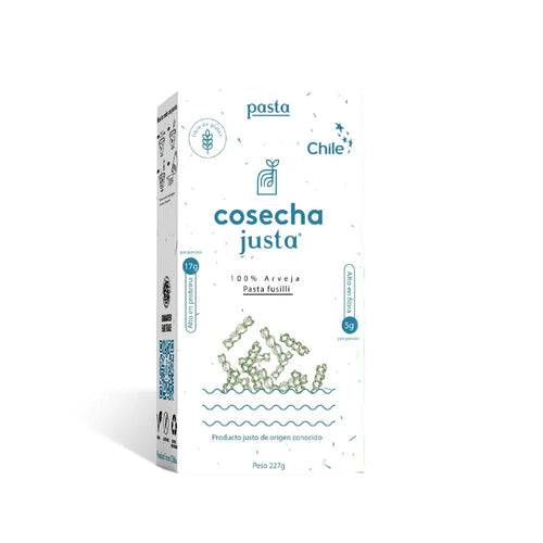 Pasta fusilli arvejas 227 g