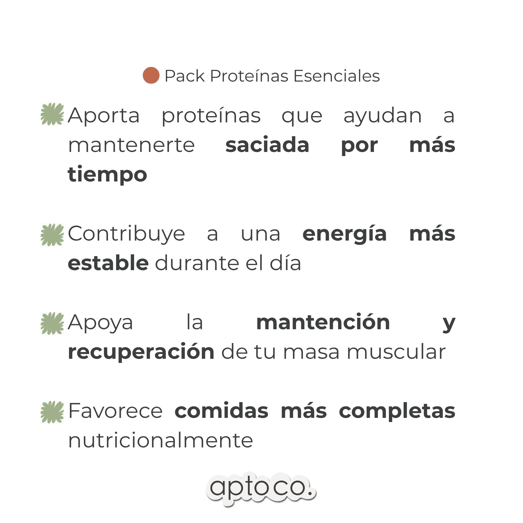 Pack Proteínas Esenciales