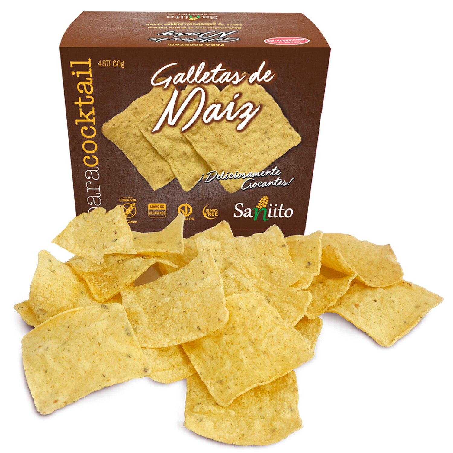 Galletas cocktail (48u) Saniito