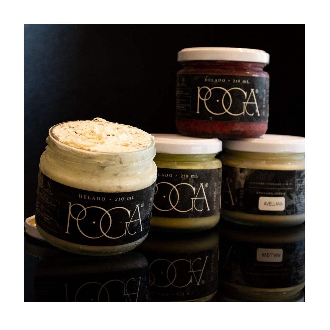 Helado Poga Stracciatella 210 ml