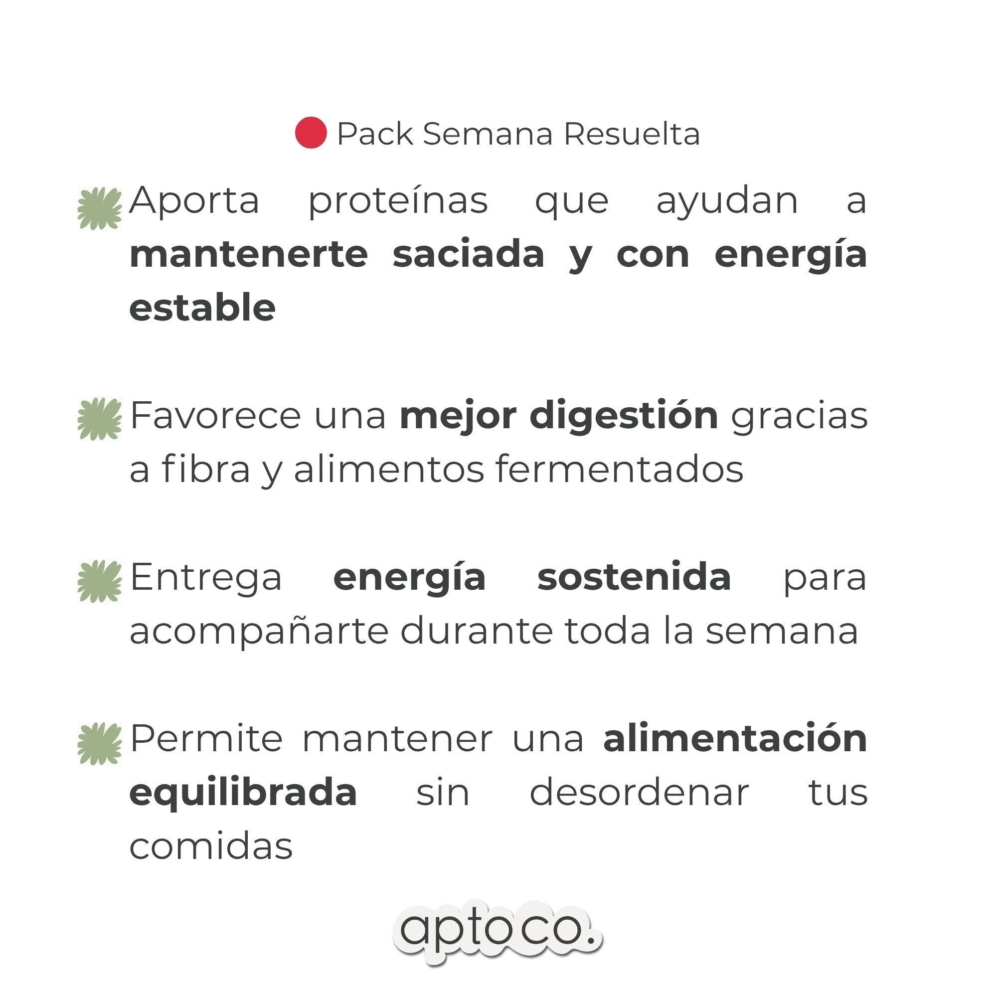 Pack Semana Resuelta APLV